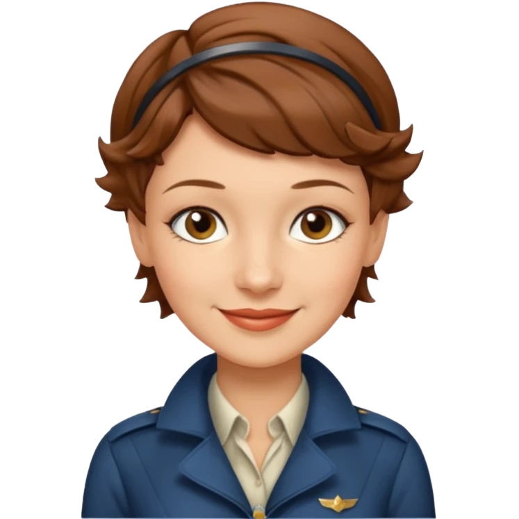 Amelia earhart emoji