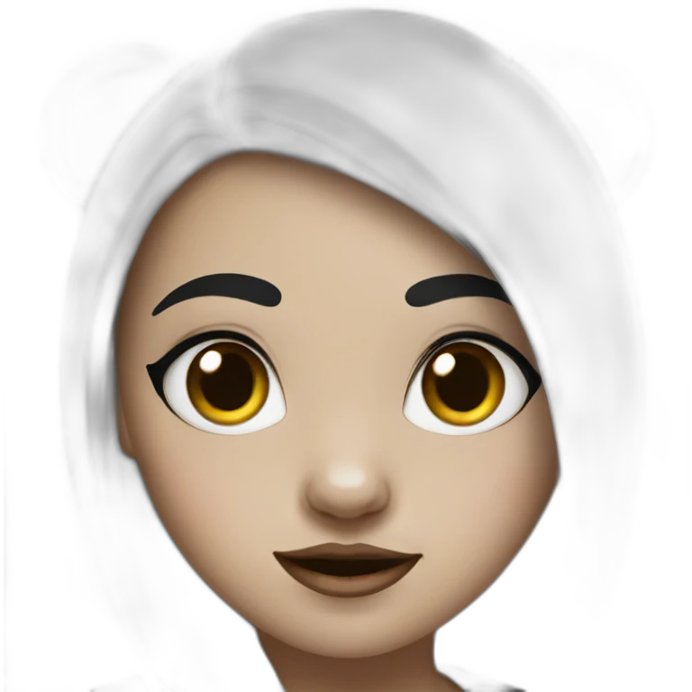 Panda-girl emoji