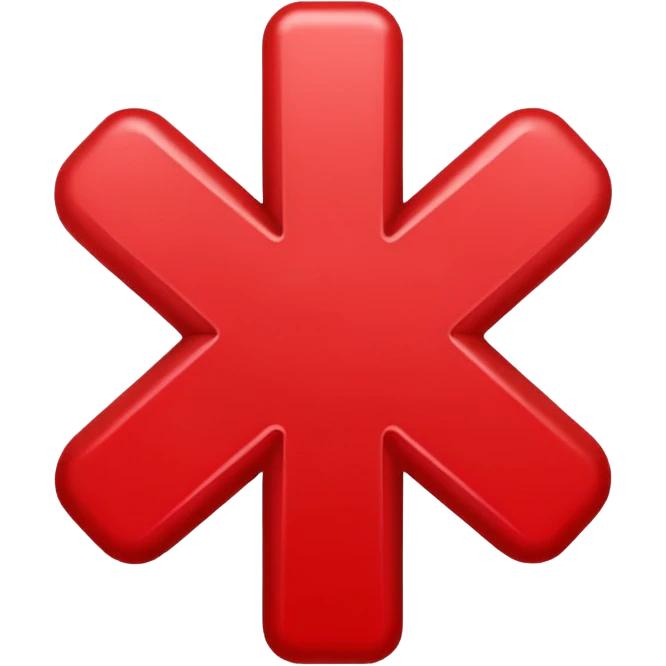 red x emoji