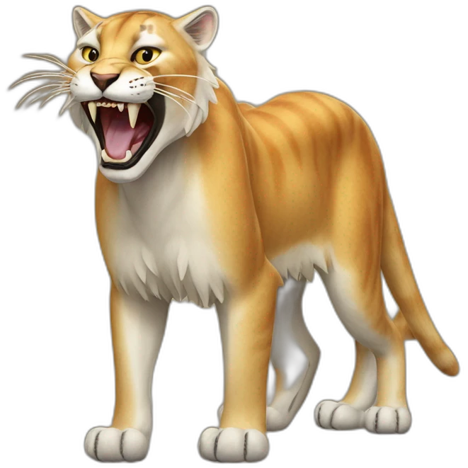 saber-tooth cat emoji