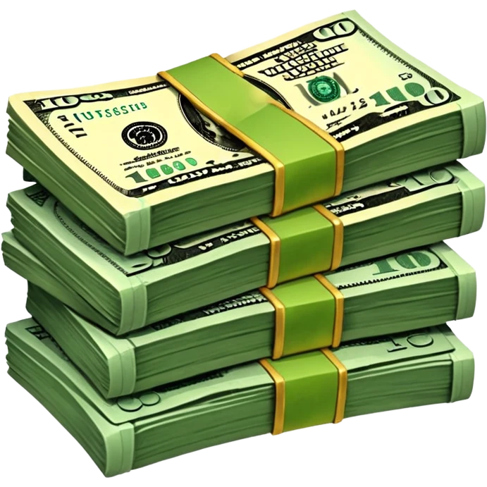 Falling value of the dollar emoji