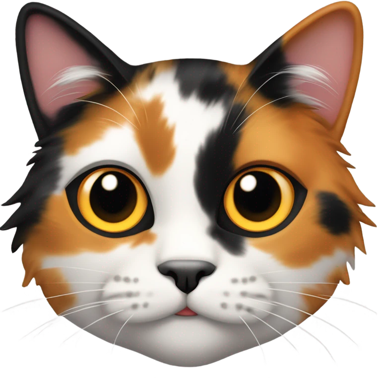 Calico kitty emoji