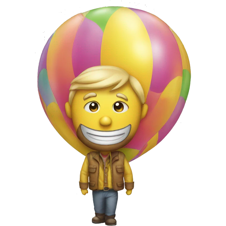 Balloon man emoji