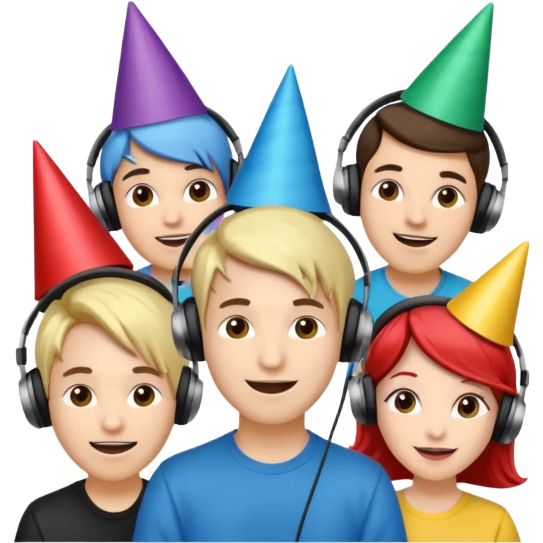 DJs playing Music emoji