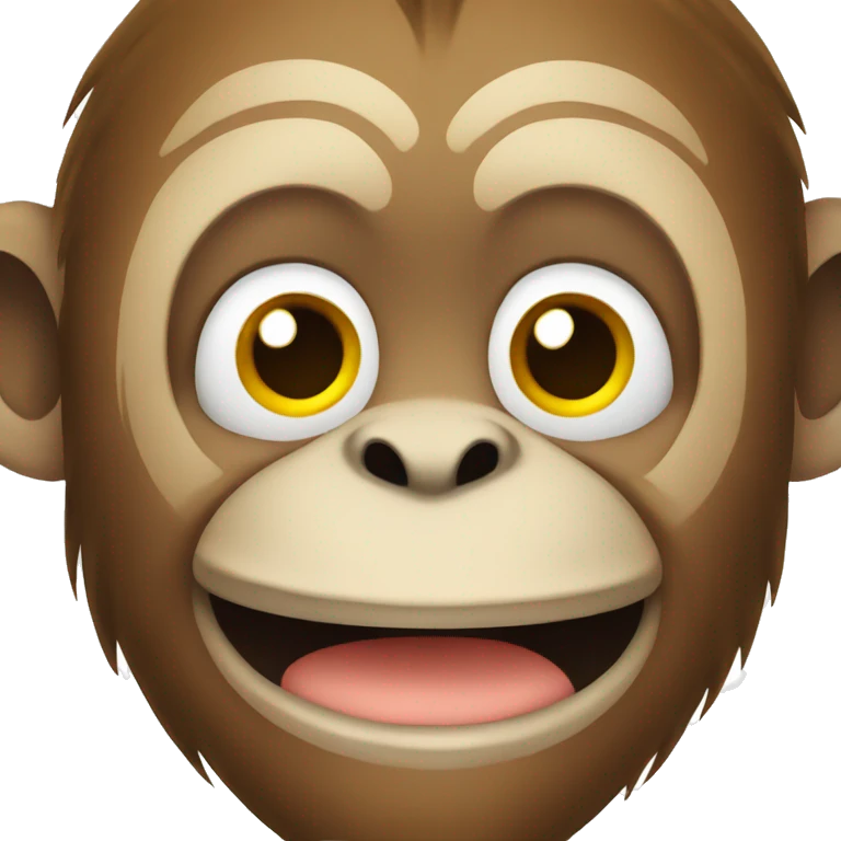 monkey with a banana emoji