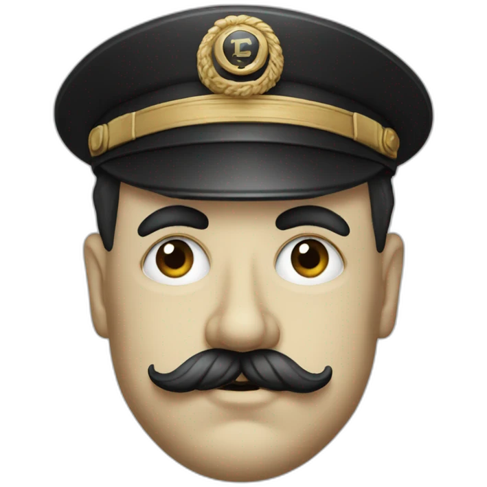 charlie chaplin as a dictator emoji