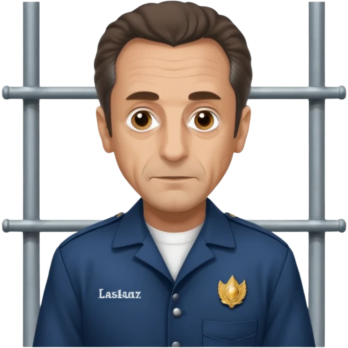 Nicolas sarkozy en prison  emoji