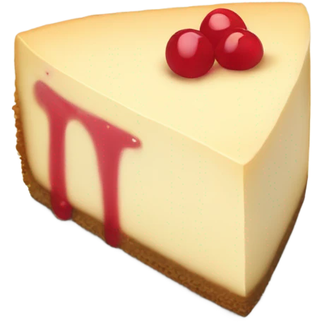 Cute cheesecake  emoji