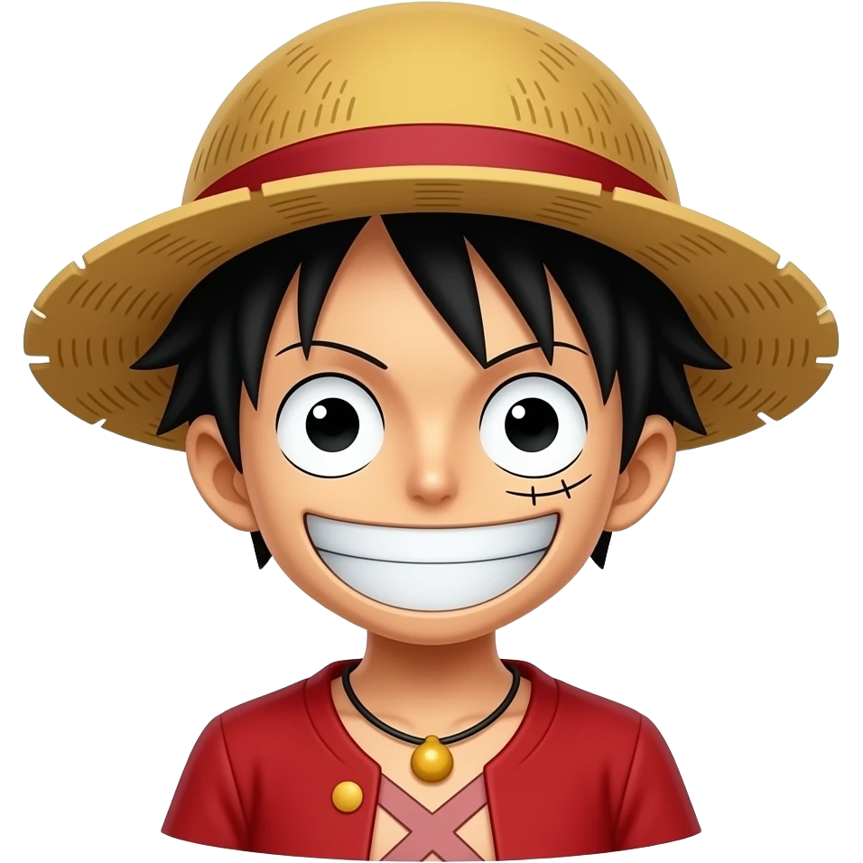 monkey d luffy emoji