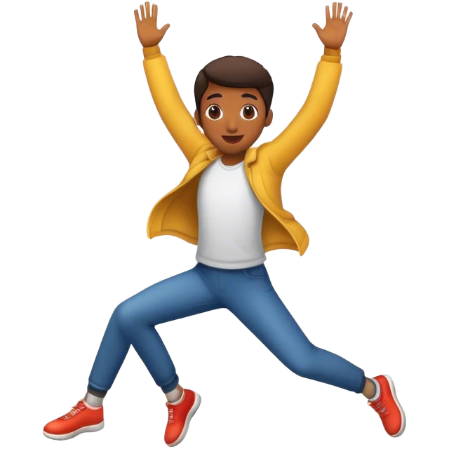 Yo saltando  emoji