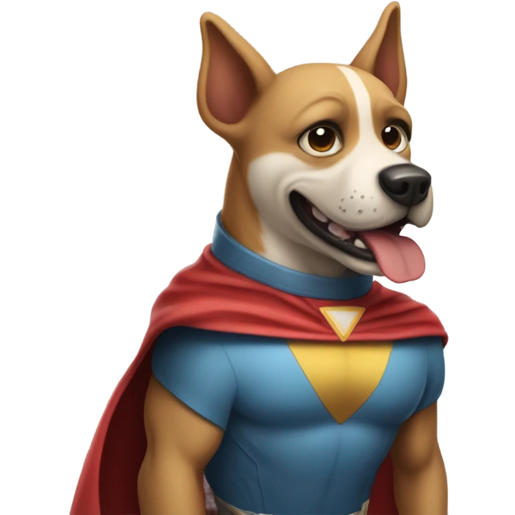 Dog man emoji