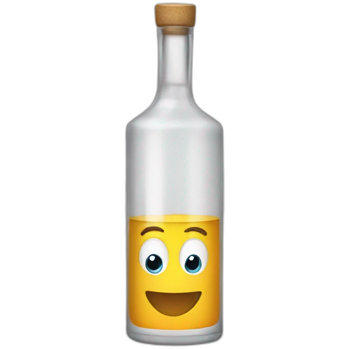 garrafa de vodka emoji