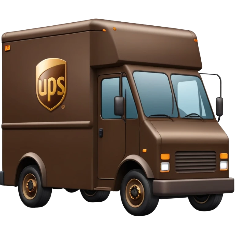 UPS truck emoji