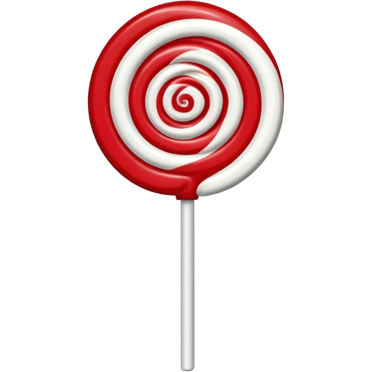 The Christmas lollipop emoji