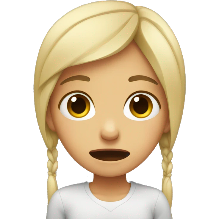 girl crying  emoji