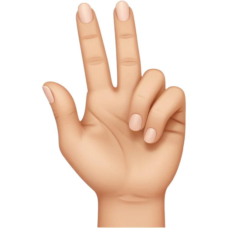 middle finger only salute emoji
