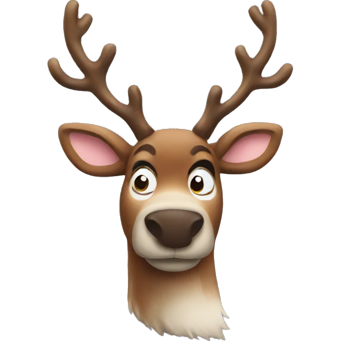 Reindeer emoji