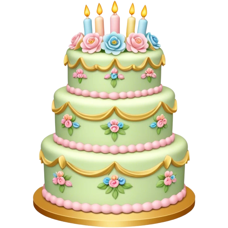 rococo cake emoji