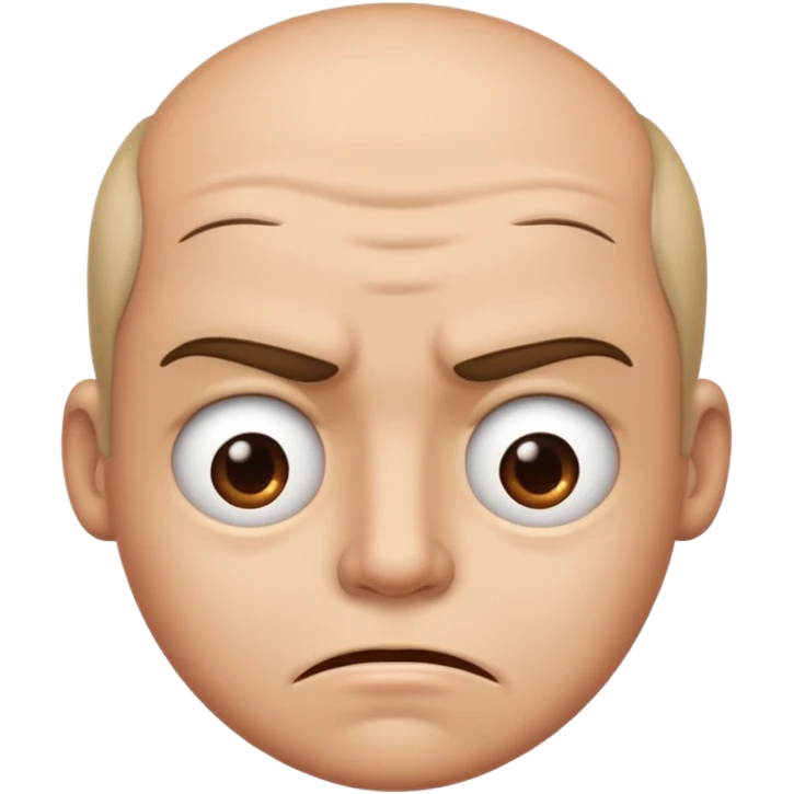 😖 mouth but 😒 eyes emoji