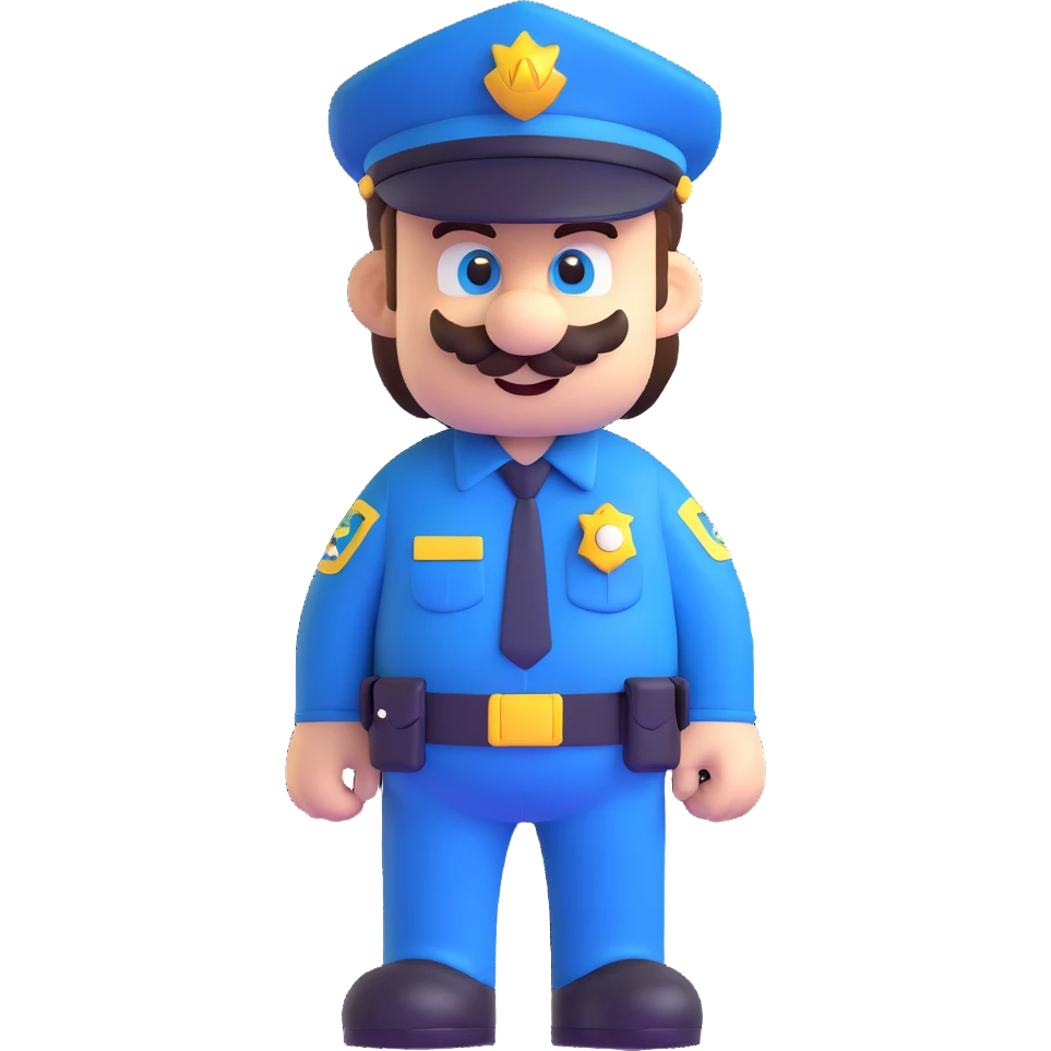 Mario cop emoji