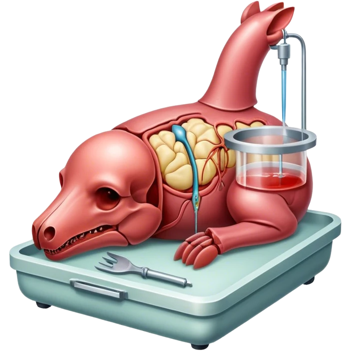 Animal autopsy emoji