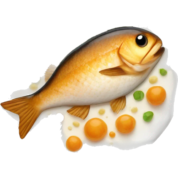 cooked fish emoji