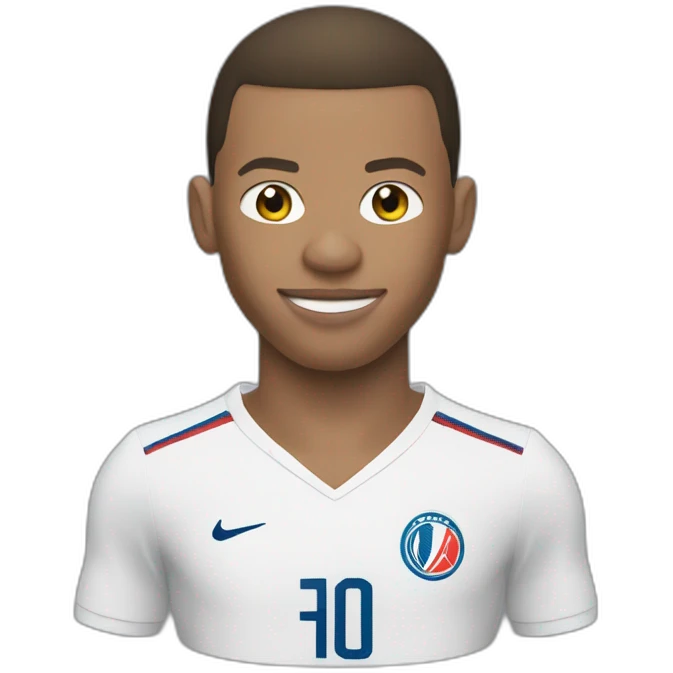 Kylian Mbappé emoji