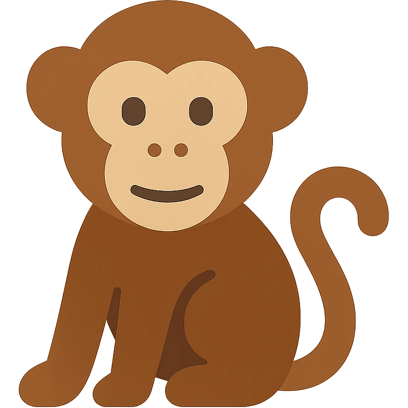 Monkey emoji