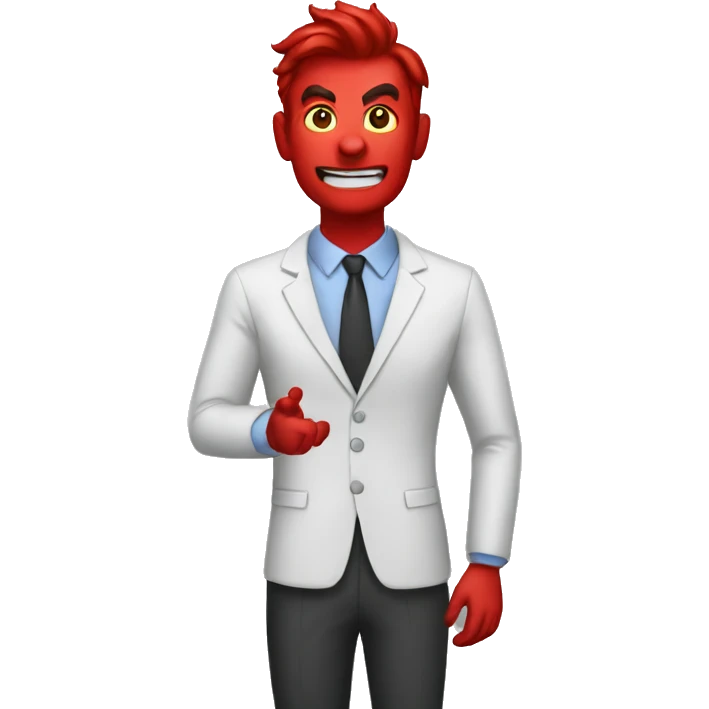 A devil teacher emoji