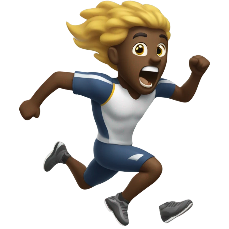 Meron running emoji