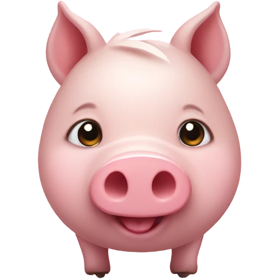 Cute piggy  emoji
