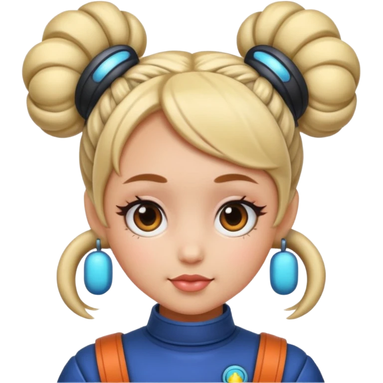 Space buns emoji