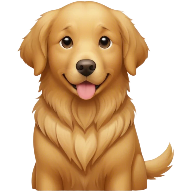 Dog in the summertime emoji