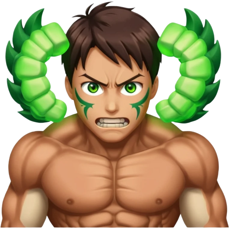 Atatck on titan  eren titan emoji
