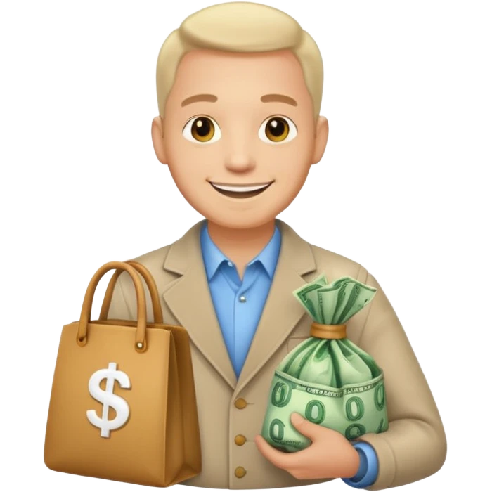 UNCLE WITH a bag OF MONEY emoji