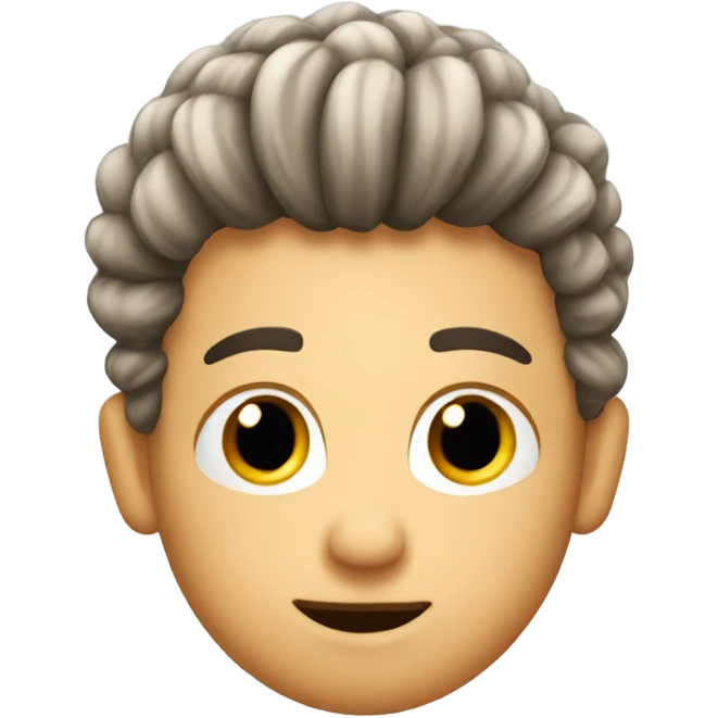Hair, warm, balls emoji