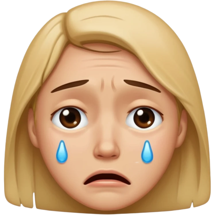Cry emoji