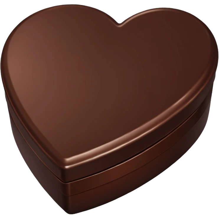 Heart shaped box of chocolate emoji