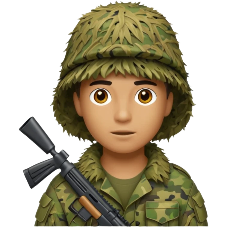 ghillie soldier emoji