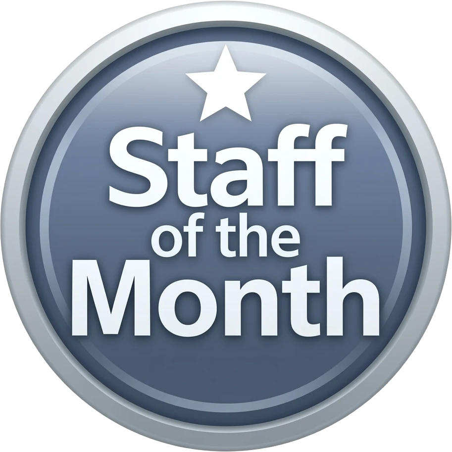 make staff of the month logo discord that looks good emoji