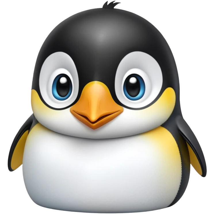 cinematic-cute-emperor-penguin-portrait-emoji,-head-tilted-playfully-and-inquisitively,-with-glossy,-pristine-plumage-accented-by-a-bright-beak-and-round,-sparkling-eyes-filled-with-curiosity,-simplified-yet-irresistibly-adorable-features,  emoji