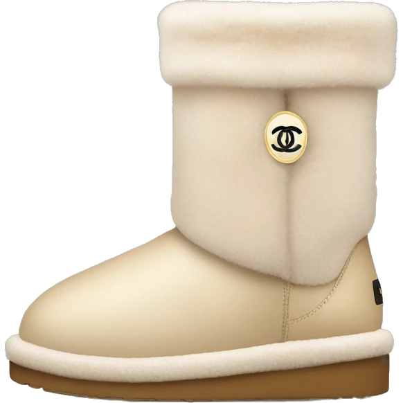 Chanel Ugg emoji