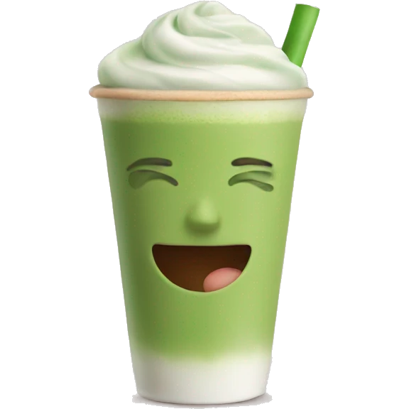 Matcha latte emoji