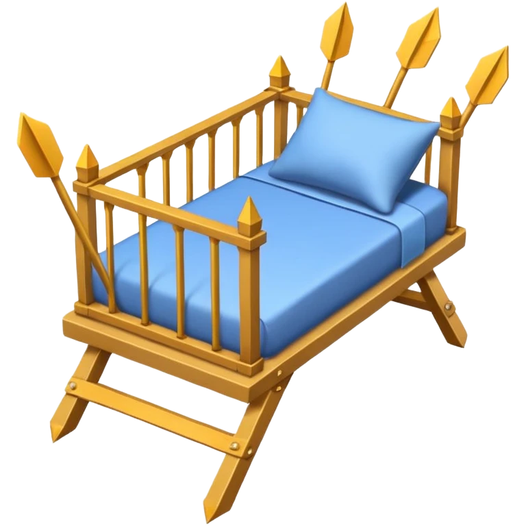 create a cot made up of arrows emoji