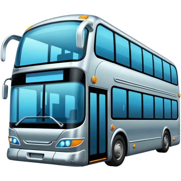 Futuristic city Bus emoji