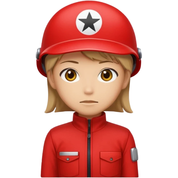 Tokyo in Money Heist, realistic emoji