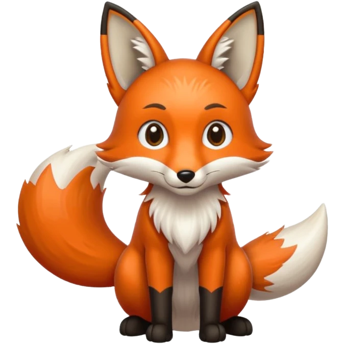 three tails fox emoji