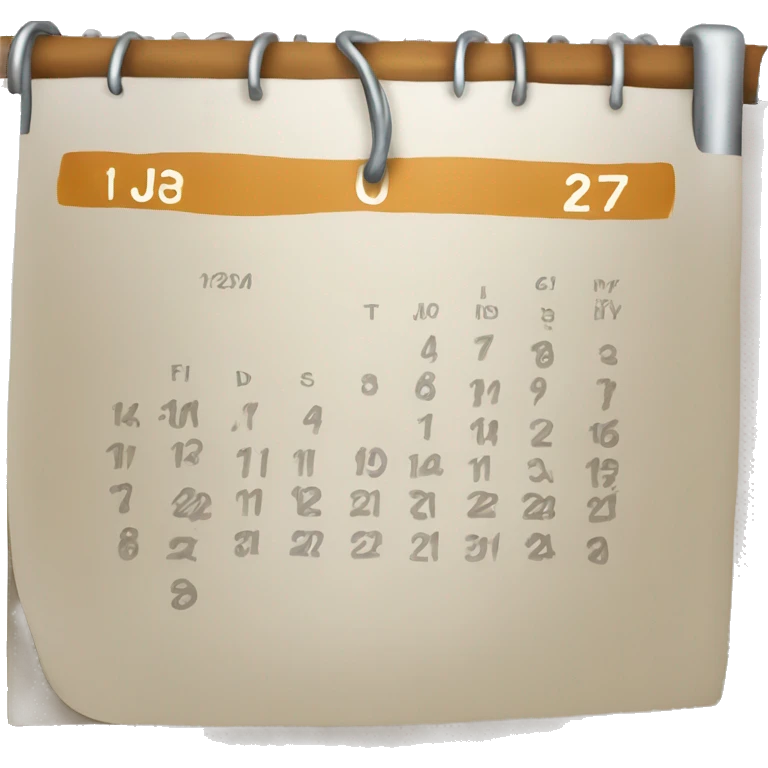 A calendar emoji for July 15 emoji