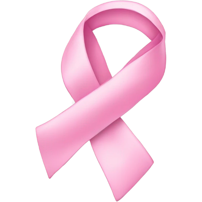 Pink ribbon ￼ emoji