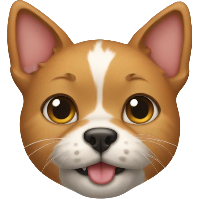 cat dog emoji